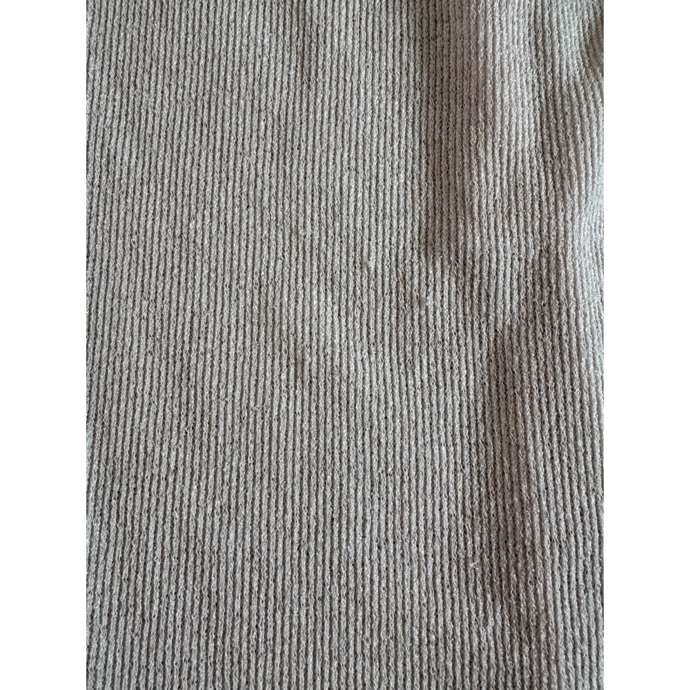 Free People Oversized Knit Balloon Sleeve Blue Bell‎ Henley XS Beige Long Sleeve - Picture 13 of 14